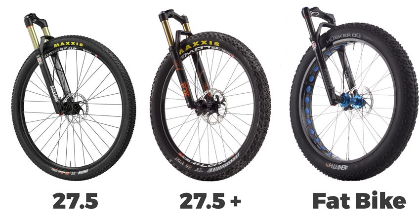 Bicycle Wheel Sizes - 27.5 & Fat Bike